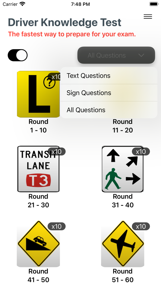 #4. Driver Knowledge Test : NSW (iOS) Podle: Samsuddin Ahmed Sohag