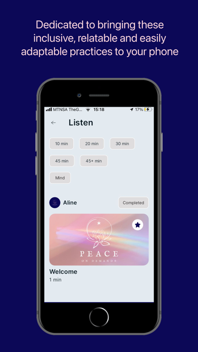 Peace on Demand® Screenshot