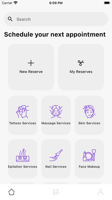 BeBeauty: Customer Screenshot