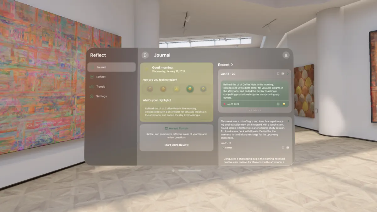 Reflect - Journal & Mood screenshot 6