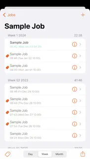 time arc lite - time tracking iphone screenshot 2