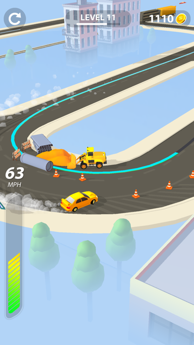 Line Race: Police Pur... screenshot1