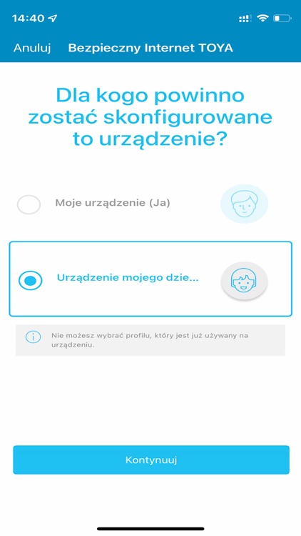 Bezpieczny Internet TOYA