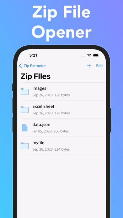 Zip Extractor - Unzip All File Screenshot