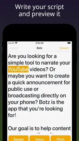 Game screenshot AI Voice for YouTube - Botz mod apk