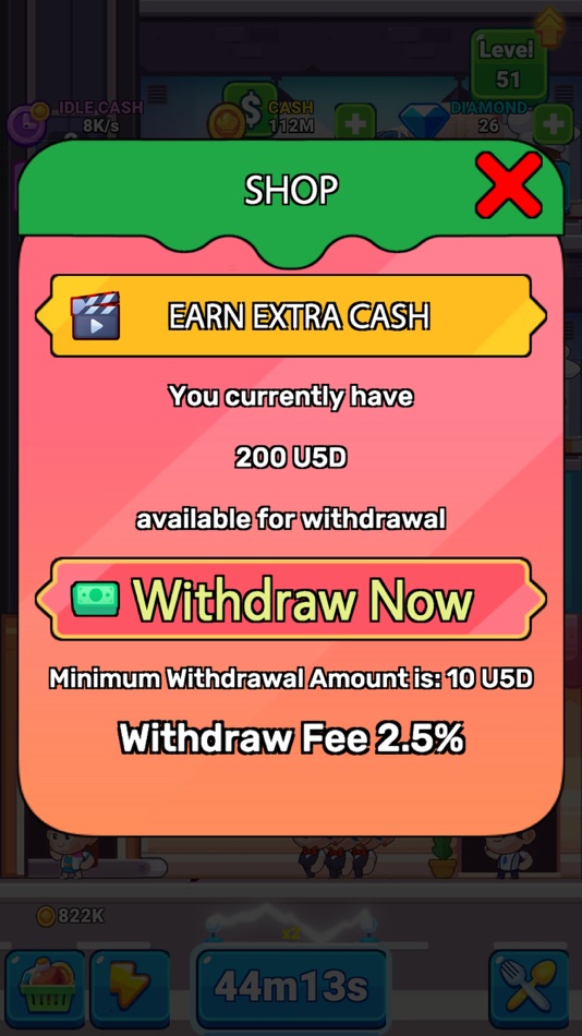 #2. Idle Canteen Tycoon: Idle Food (iOS) Av: Aziza Rahman