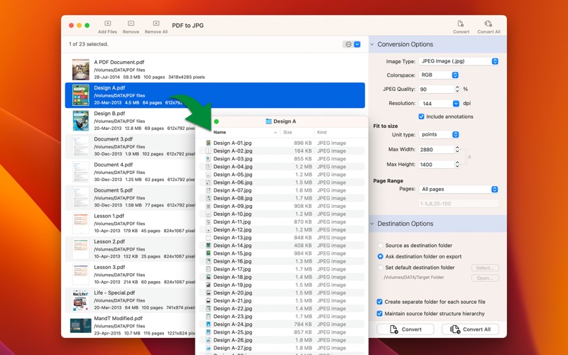 pdf to jpg - a batch converter iphone screenshot 4
