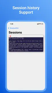 shadowssh - simple&easy client iphone screenshot 3