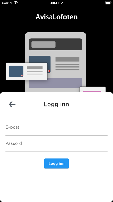 AvisaLofoten Screenshot