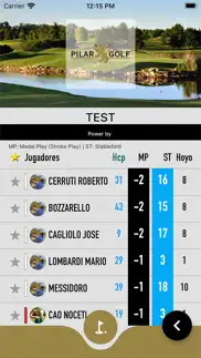 pilar golf iphone screenshot 3