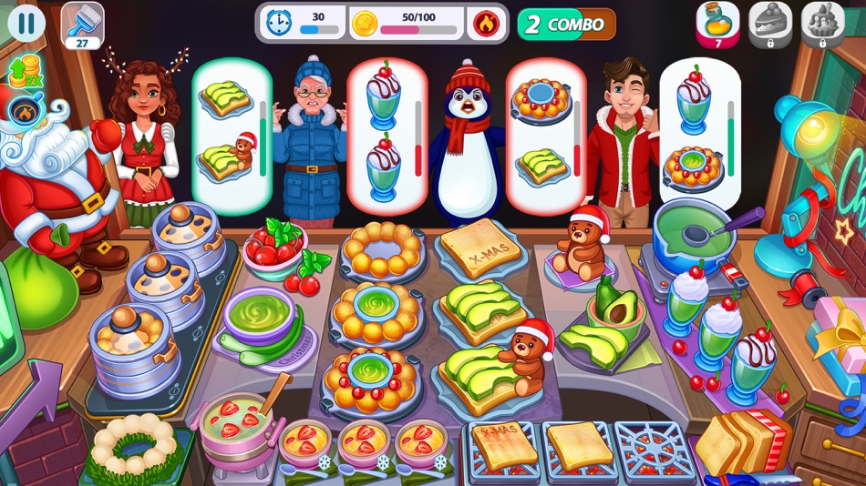 #3. Christmas Chef Cooking Game (iOS) 由: Swati Panchal