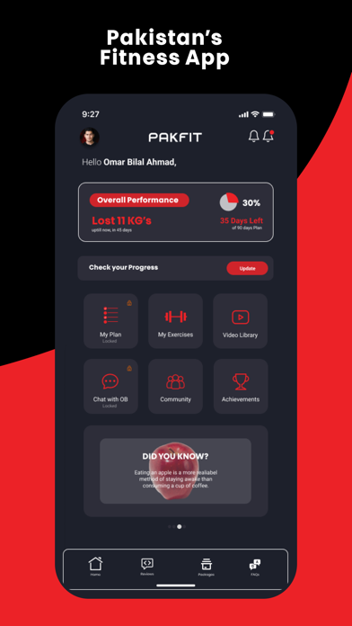 PAKFIT Screenshot