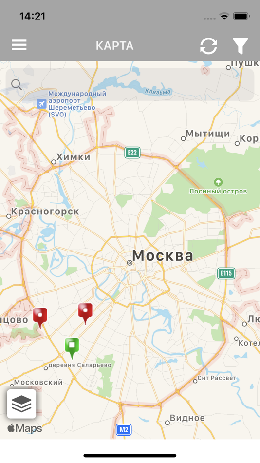 #7. Fleet Monitoring System (iOS) 由: DELTA-SISTEMY BEZOPASNOSTI, OOO