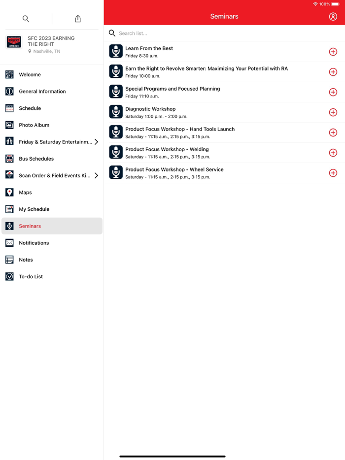 Snap-on Franchisee Conference