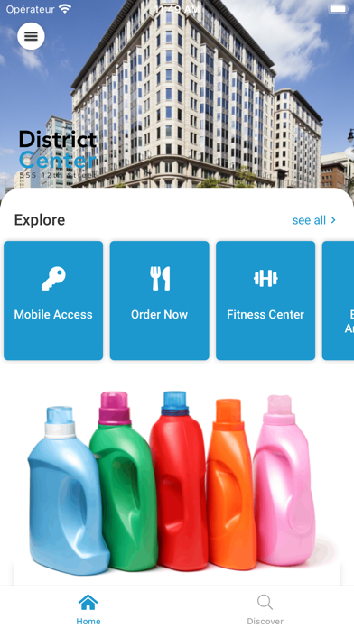 District Center Screenshot