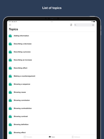 Writing templates-TOEFL, IELTSのおすすめ画像1