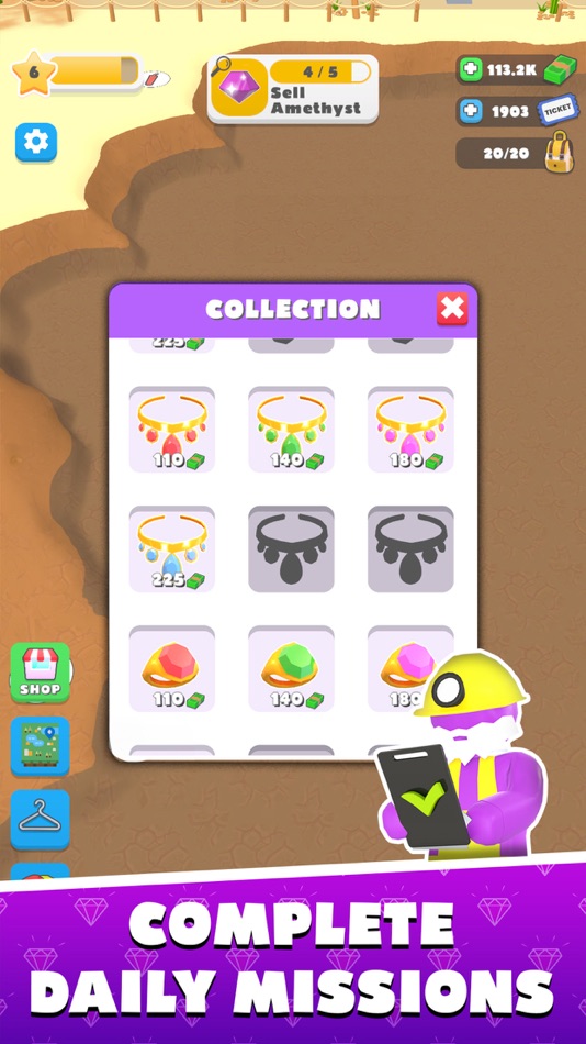#5. Miner Tycoon : Big Dynamite (iOS) 来自: Brew Games