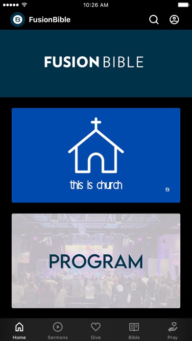 Fusion Bible Church Screenshot