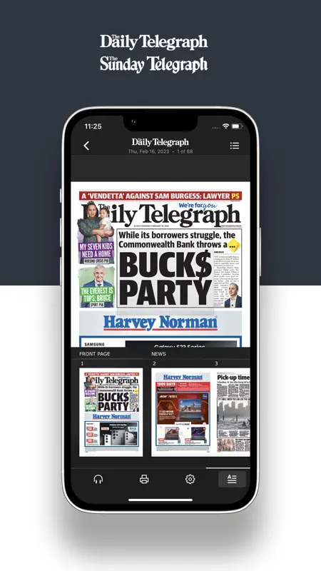 The Telegraph e-paper screenshot 2 of 5
