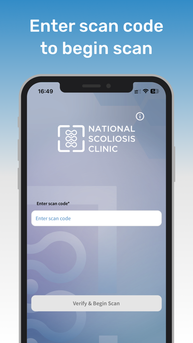 National Scoliosis Clinic Screenshot