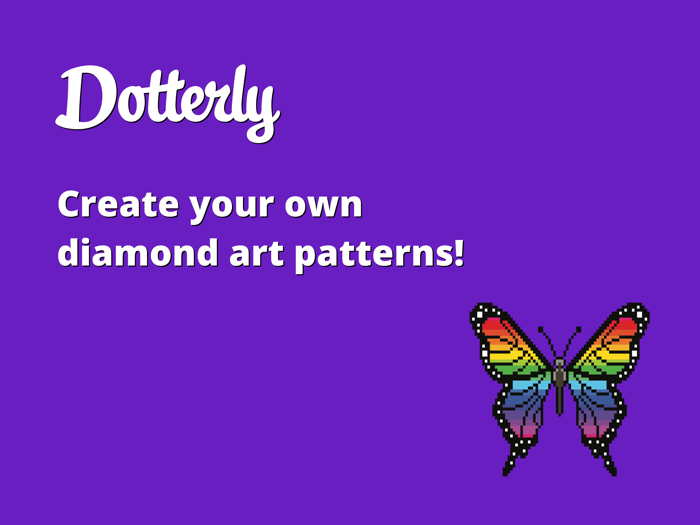 Dotterly Diamond art painting