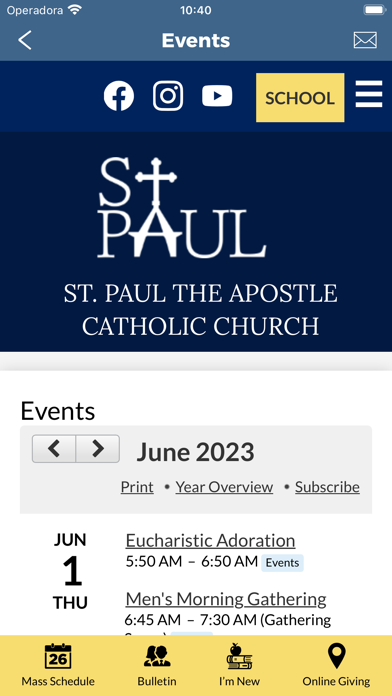 St. Paul the Apostle Davenport Screenshot