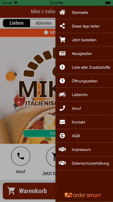 Mikes italienische Kuche Screenshot