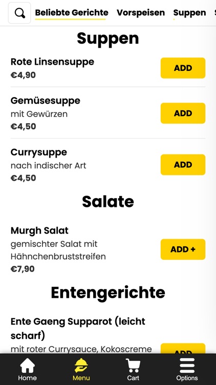 Restaurant Sagar werder screenshot-4