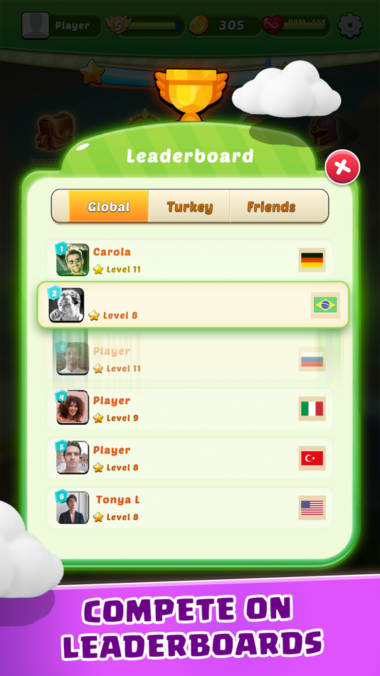 #6. King Quests - Match & Tap (iOS) Με: Kayisoft