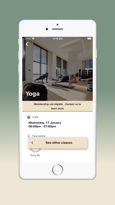485 Marin Fitness Screenshot