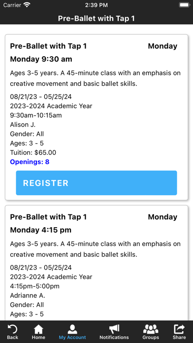 Littleton Ballet Academy Screenshot 3 - AppWisp.com Littleton Ballet Academy Screenshot 3 - AppWisp.com