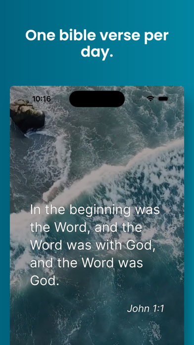 Bible: Daily Verse Screenshot