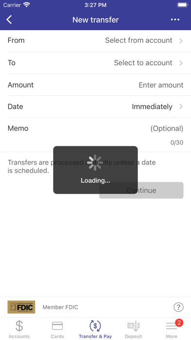 OneLocal Bank Mobile Banking Screenshot