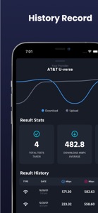 Internet Speed Test - 5G 4G screenshot #3 for iPhone