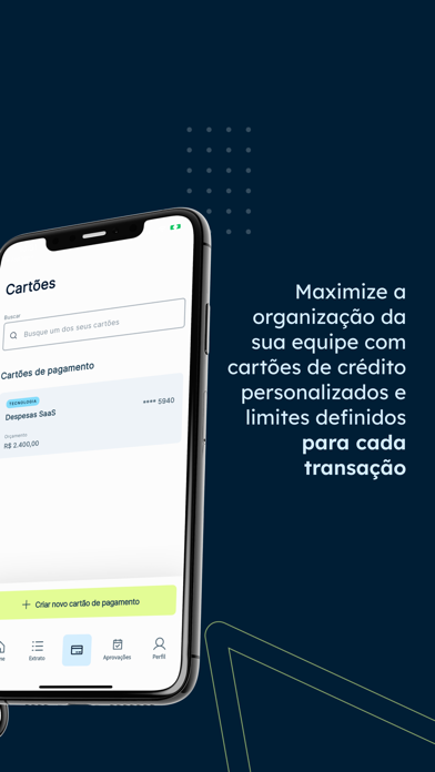Kamino: Cartão Corporativo Screenshot