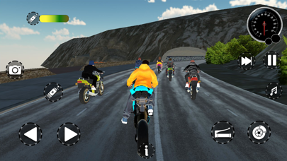 Highway Bike Rider Racing Game Screenshot