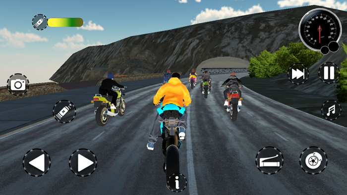 Highway Bike Rider Racing Game