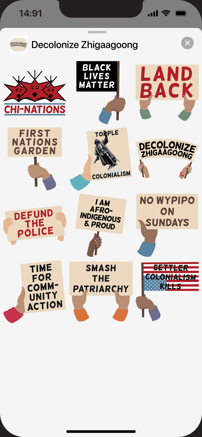 Decolonize Zhigaagoong