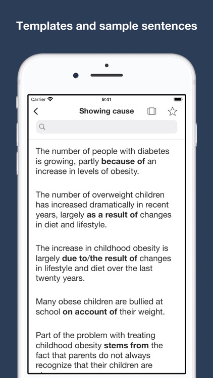 Writing templates-TOEFL, IELTS screenshot-3