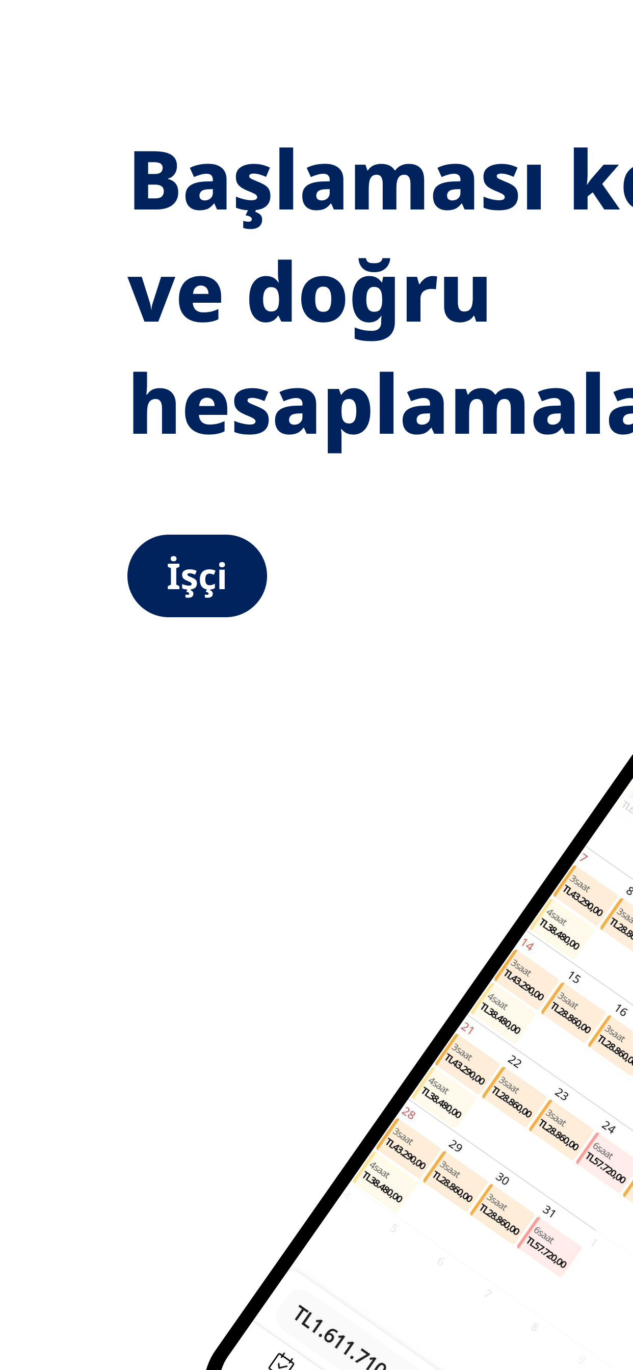 Gig - İşçi Maaş Hesaplayıcı