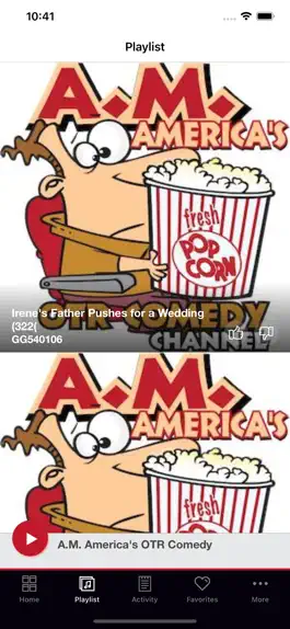 Game screenshot A.M. America's OTR Comedy apk