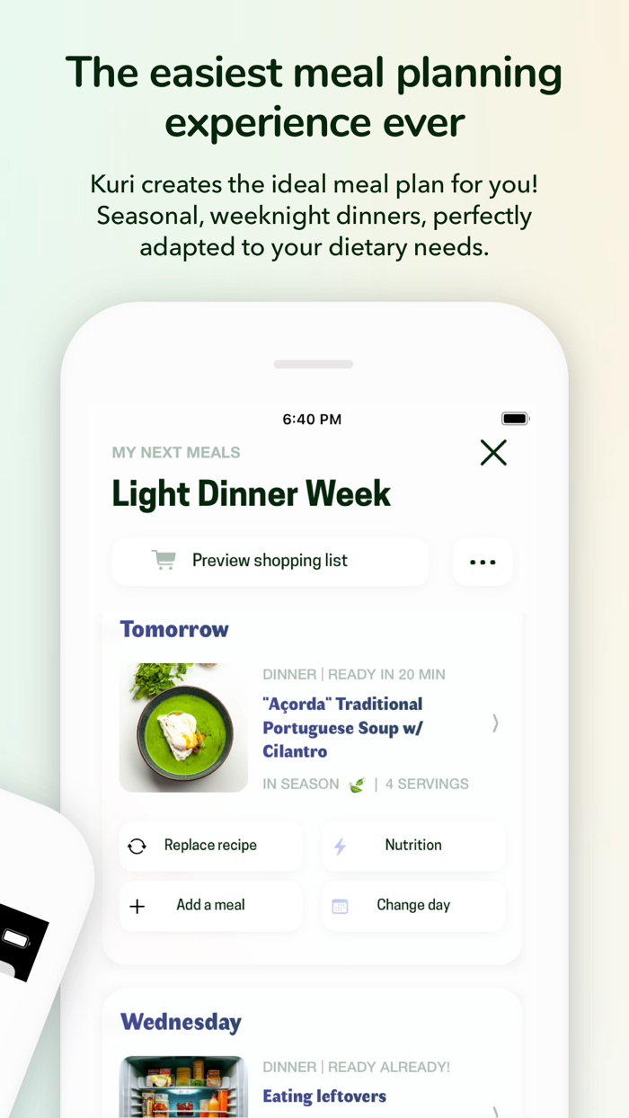 Kuri Recipes and Meal Planning