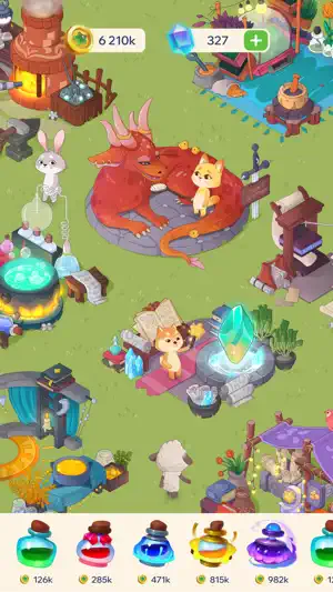 Pets and Magic - Idle Tycoon screenshot 1