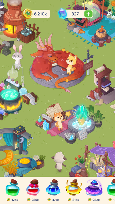 Pets and Magic - Idle Tycoon Screenshot