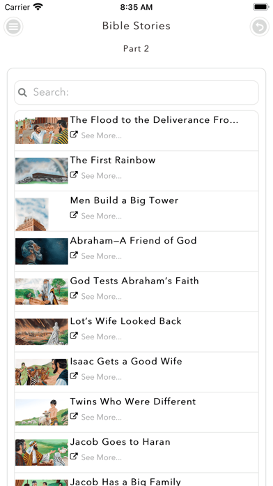 The Bible Stories Screenshot