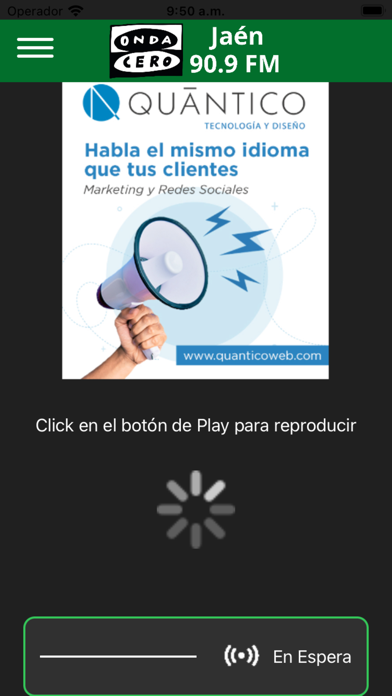 Onda Cero Jaen 90.9 FM Screenshot