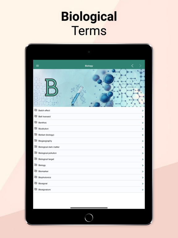 Screenshot #5 pour Biology Dictionary & Course