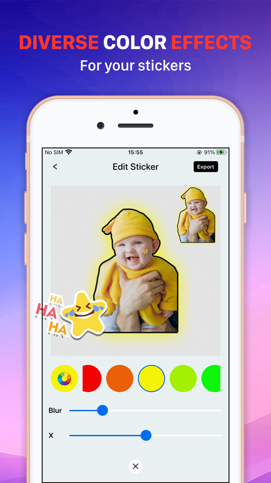 #2. Sticker Keyboard - WhatSticker (iOS) 由: Polymath Company Limited