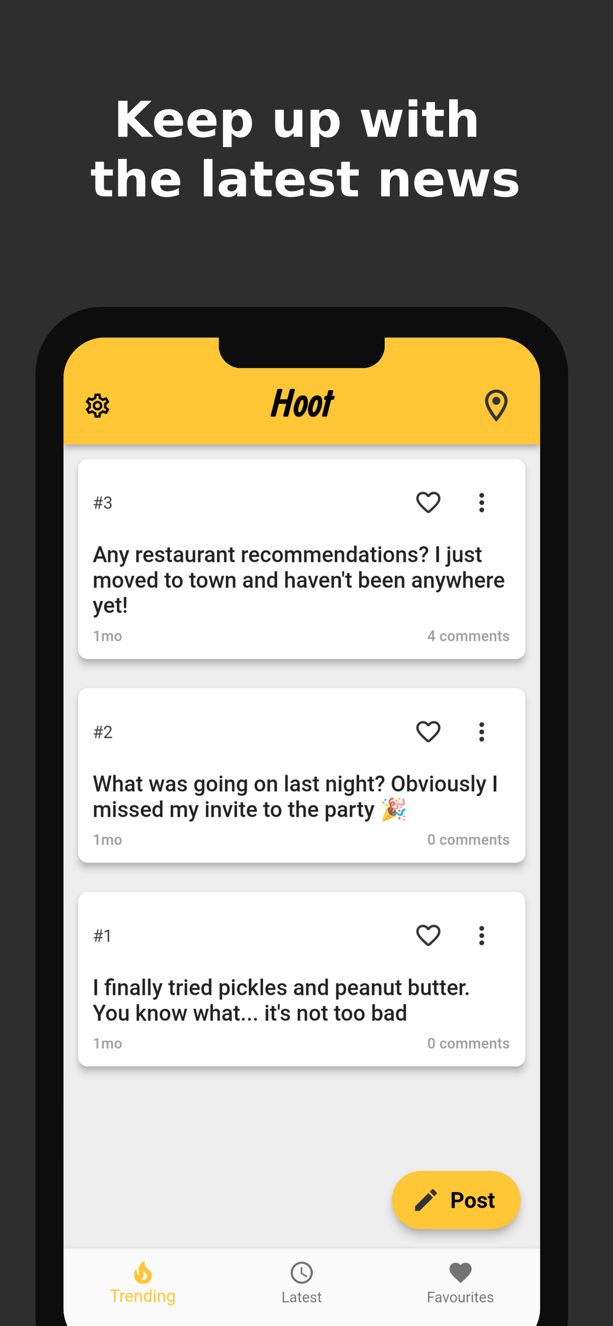 Hoot - Social Made Local screenshot 2