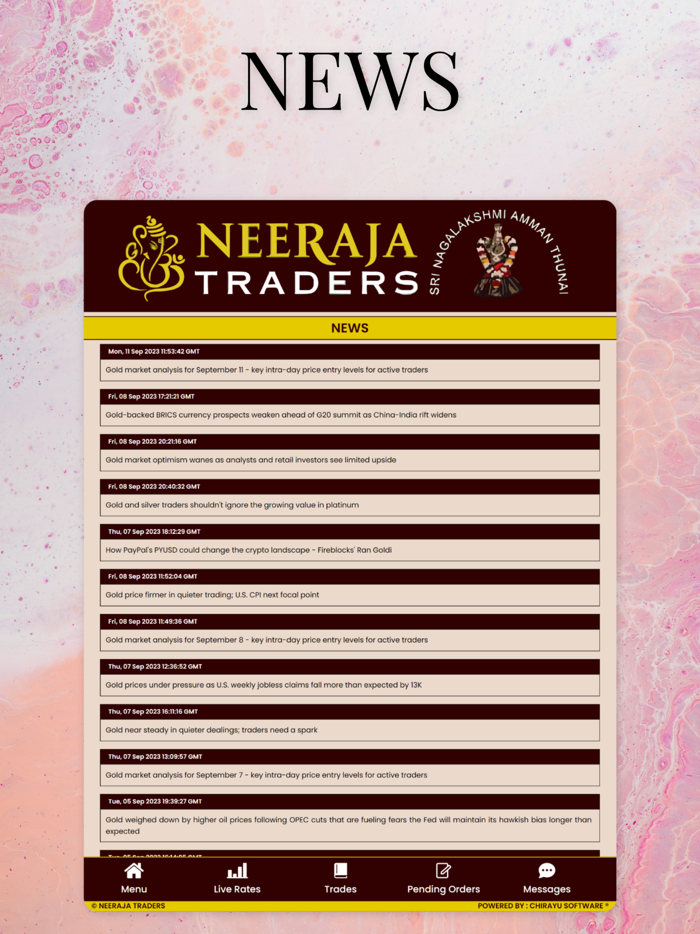 NEERAJA TRADERS SPOT